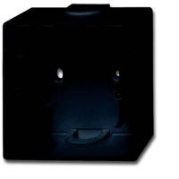 Busch-Jaeger 2CKA001799A0923 Opbouwbehuizing 1-voudig Mat, Zwart, Diepzwart (RAL 9005) 1 stuk(s) - thumbnail
