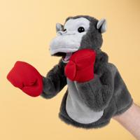 Boksende handpop - Gorilla - thumbnail