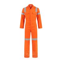 Hoge zichtbaarheids overall oranje - thumbnail