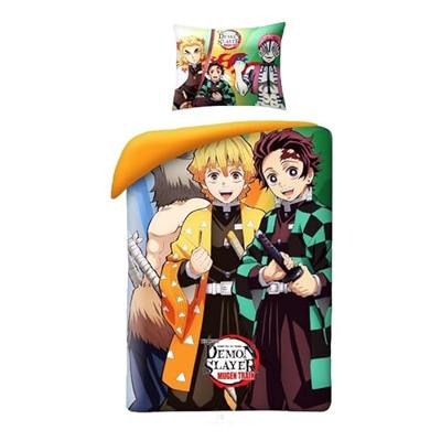 Demon Slayer dekbedovertrek Katana 140 x 200 cm - katoen