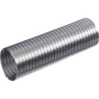 Nedco flexibele afvoerslang - stug aluminium - Ø 152 mm inwendig - 1,5 m - thumbnail