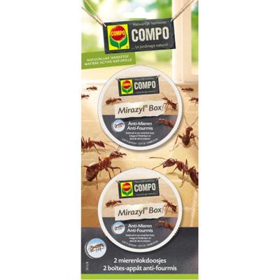 COMPO Mirazyl Box - mierenlokdoos - tegen mieren (2 st.)