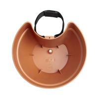 Elho Vibia Campana regenpijp bloempot 21x16cm terra - thumbnail