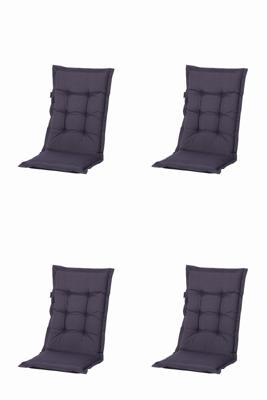 Kussen mona niedrig outdoor Panama grijs (4 stuks) Madison - Madison Kussen mona niedrig outdoor Panama grijs (4 stuks) Madison - Madison