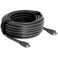 Delock 83452 Kabel High Speed HDMI met Ethernet - HDMI A male > HDMI A male 20 m - thumbnail