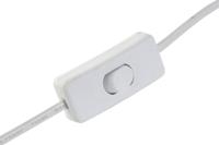 Bureaulamp DKD Home Decor Roze Zout Acacia 15 W 220 V 14 x 14 x 18 cm - thumbnail