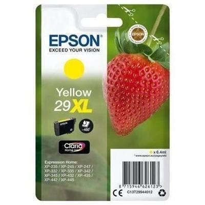 Epson inktcartridge 29XL, 450 pagina's, OEM C13T29944012, geel