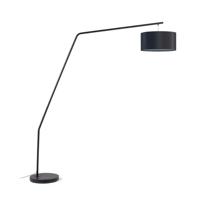 Kave Home Vloerlamp 'Ciana' kleur Zwart - thumbnail