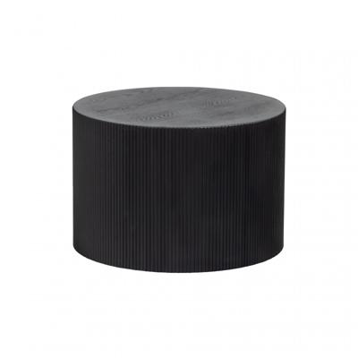 WOOOD Ronde Bijzettafel 'Sanne' ø60cm, kleur zwart