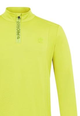 Protest Rewill 1/4 Zip Pully Heren Limone M