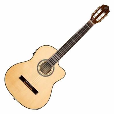 Ortega Family Series Pro RCE141NT Guitar E/A klassieke gitaar met gigbag Ortega Family Series Pro RCE141NT Guitar E/A klassieke gitaar met gigbag