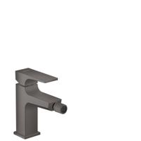 Hansgrohe Metropol ééngreeps bidetmengkraan mer afvoerpluggarnituur, Brushed Black Chrome - thumbnail