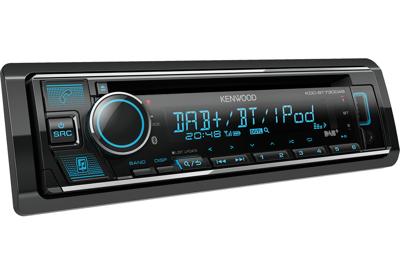 Kenwood KDC-BT730DAB CD-ontvanger, met ingebouwde Bluetooth, DAB+ digitale radio, USB- en AUX-ingang
