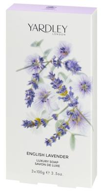 Yardley London english lavender zeep 3x100gr.