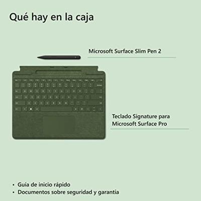 Microsoft Surface 8X6-00132 teclado para móvil verde Microsoft Cover Port Español