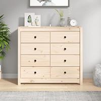 Dressoir 100x40x90 cm massief grenenhout - thumbnail