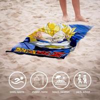 Dragon Ball Z Towel Super Saiyajin Vegeta 70 x 140 cm - thumbnail