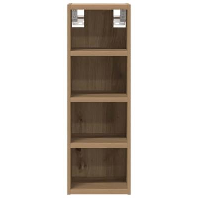 Hangkast Riga 20x29,5x60 cm bewerkt hout artisanaal eikenkleur Hangkast Riga 20x29,5x60 cm bewerkt hout artisanaal eikenkleur