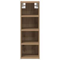 Hangkast Riga 20x29,5x60 cm bewerkt hout artisanaal eikenkleur - thumbnail