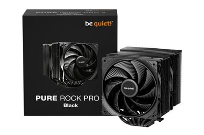 be quiet! Pure Rock Pro 3 Black Processor Luchtkoeler 12 cm Zwart 1 stuk(s) - thumbnail