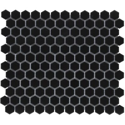 Mozaiek Barcelona Hexagon Zwart 2,3x2,6