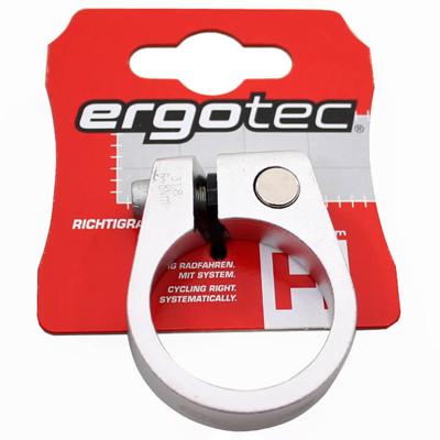Ergotec zadelpenklem sci-105 31,8 zilver