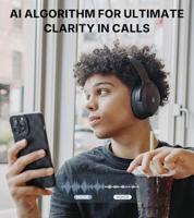 Edifier WH700NB Pro Draadloze over-ear hoofdtelefoon met -43dB actieve ruisonderdrukking, Hi-Res audio, AAC, Bluetooth V5.4, multi-point-verbinding, AI-heldere oproepen, snel opladen, opvouwbaar, - thumbnail