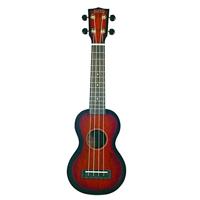 Mahalo MJ1/3TS Java Series sopraan ukelele 3-tone sunburst - thumbnail