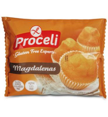 Proceli Magdalenas glutenvrij 4 stuks 160 Gram