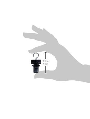 SLV 3-Fase adapterS-Track adapter met haak zwart - 175190 - thumbnail