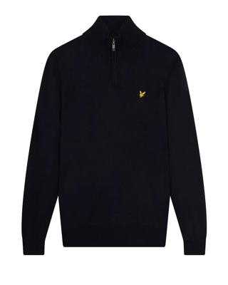Lyle and Scott Golf Core 1/4 Zip Merino Mix Trui Heren XS