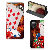 Samsung Galaxy A12 Hippe Standcase Casino - thumbnail