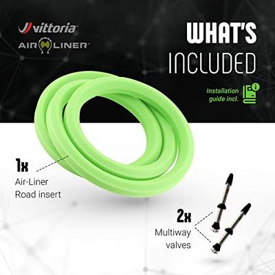 Vittoria Air-Liner Road Tube Insert L 30mm Groen