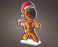 Kerstverlichting Infinity Light Gingerbread 38cm - thumbnail