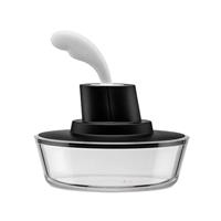 Alessi Ship Shape Botervloot kunststof zwart - thumbnail