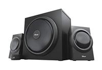 Trust Yuri 2.1-luidsprekerset met subwoofer PC speaker Zwart - thumbnail