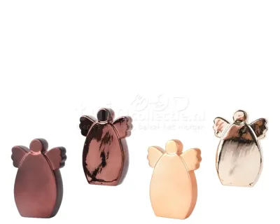 Beeld Kerstengel Porselein 16cm Assorti 1st Beeld Kerstengel Porselein 16cm Assorti 1st