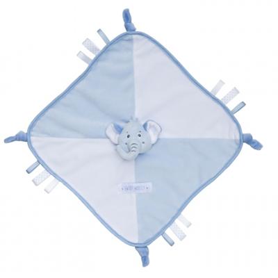 Saro Knuffeldoekje Met Lusjes En Knoopjes Olifant 30 X 30 Cm Saro Knuffeldoekje Met Lusjes En Knoopjes Olifant 30 X 30 Cm