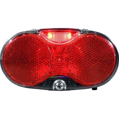 Herrmans Dragerachterlicht twinle batterij - 50 mm bevestiging
