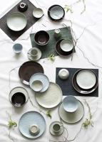 Salt & Pepper Dinerborden Artisan Organisch Groen 28 cm - 4 Stuks - thumbnail