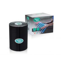 VetkinTape® Kinesiologie Tape voor dieren - Zwart (10cm x 5m) | 1 rol Kinesiotape voor paarden en honden | TÜV-gecertificeerd | Kinesiotapes met +25% meer kleefkracht | Voor professionals - thumbnail