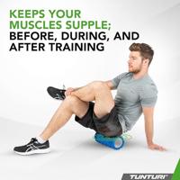 Tunturi Foam roller l 33 cm l Ø 14 cm l blauw - thumbnail