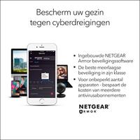 NETGEAR RAX70 WiFi 6 Router AX6600 TriBand (8 streams met maximaal 6,6 GBit/s, Nighthawk WLAN-router afdekking tot 175 m², compatibel met iPhone 12/13 of Samsung S20/S21) - thumbnail