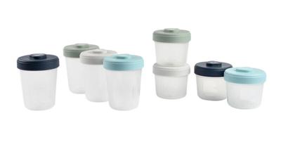 BEABA Set 2de leeftijd 8 porties clip - (4x150ml + 4x250ml)