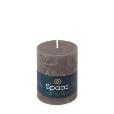 Kaars rustiek 70/95 mm donkergrijs Spaas - Spaas Kaars rustiek 70/95 mm donkergrijs Spaas - Spaas