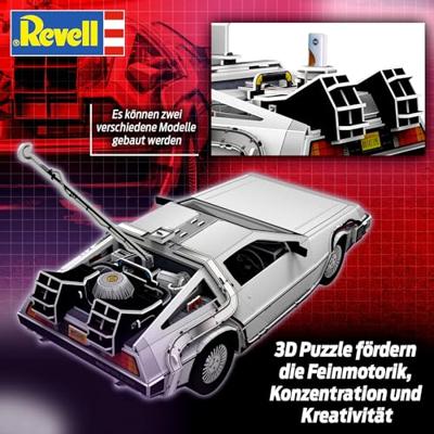 Back to the Future 3D Puzzle Time Machine Back to the Future 3D Puzzle Time Machine