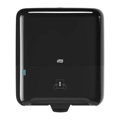 Handdoekroldispenser Tork H1 Elevation Matic zwart 551008