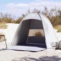 VidaXL Strandtent 3-persoons waterdicht grijs - thumbnail