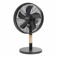 Bestron dft35wb tafelventilator (zwart/houtkleur, ø 35 cm) - thumbnail