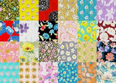 Floral Patterns Puzzel 1000 Stukjes